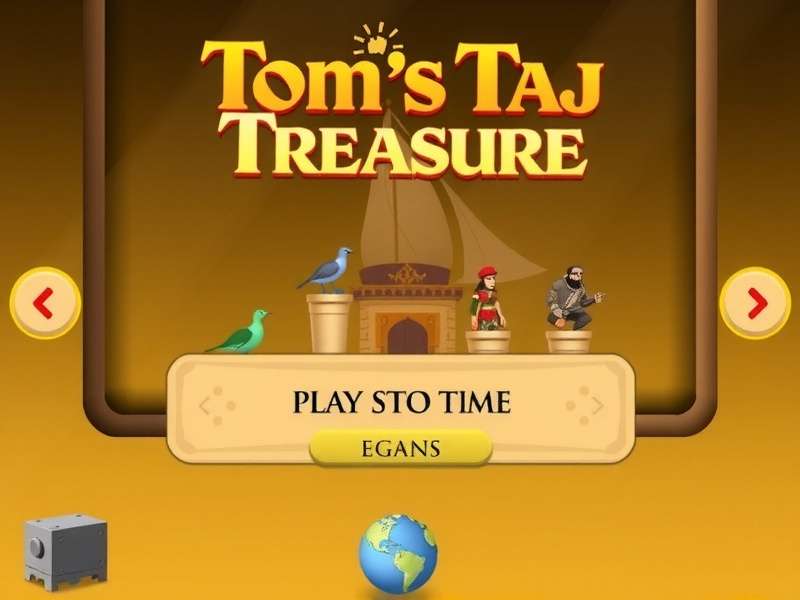 Tom S Taj Treasure Game Screenshot
